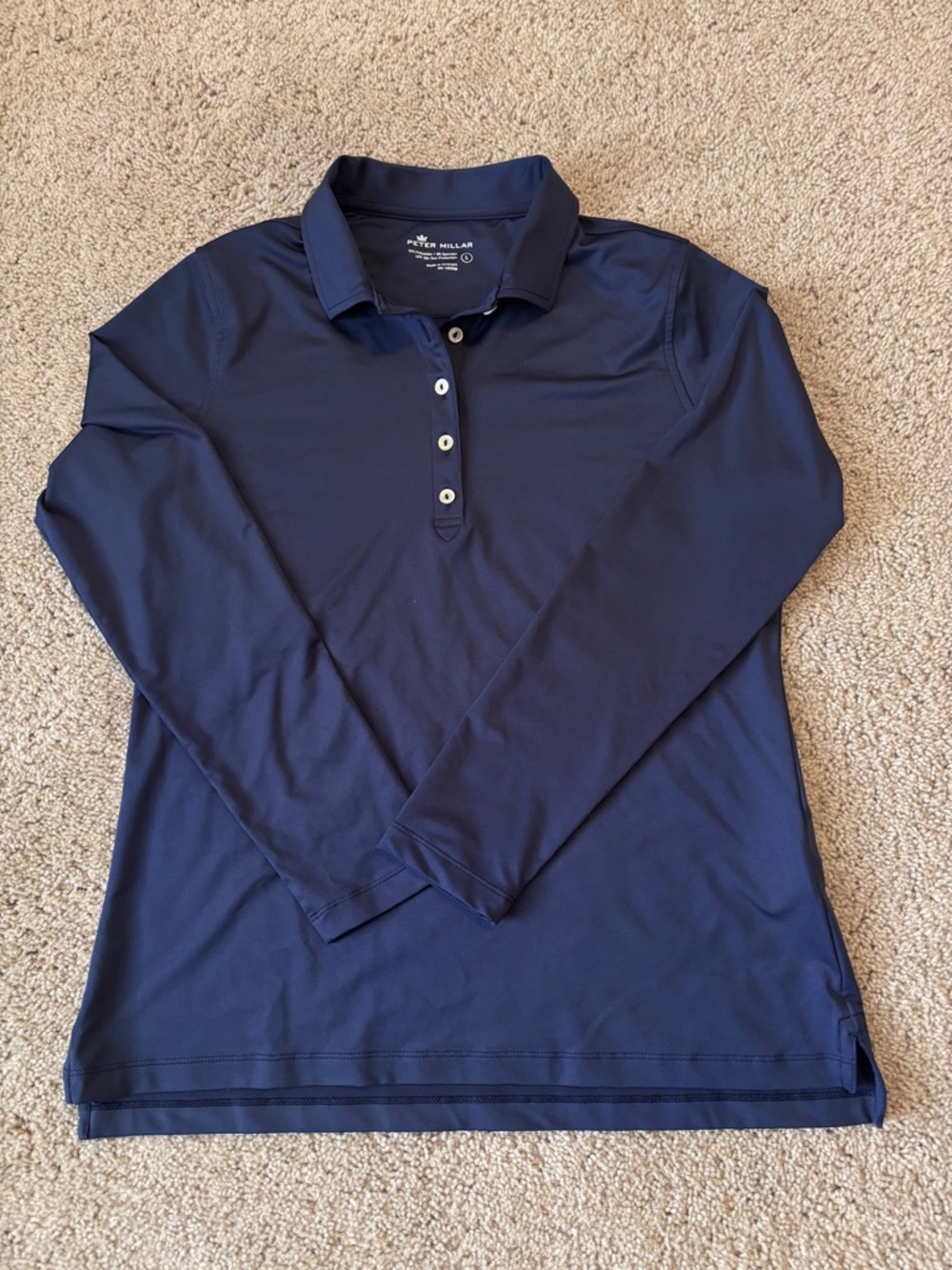Peter Millar Deep Navy Performance Polo Shirt